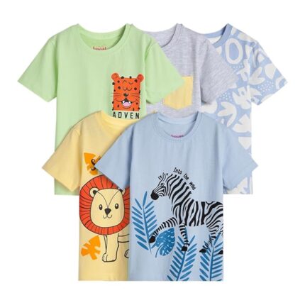 Children’s Summer T-Shirt – Soft Cotton Playwear for Toddlers